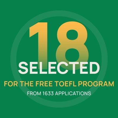 Who Got Accepted to Our Free TOEFL Program?
